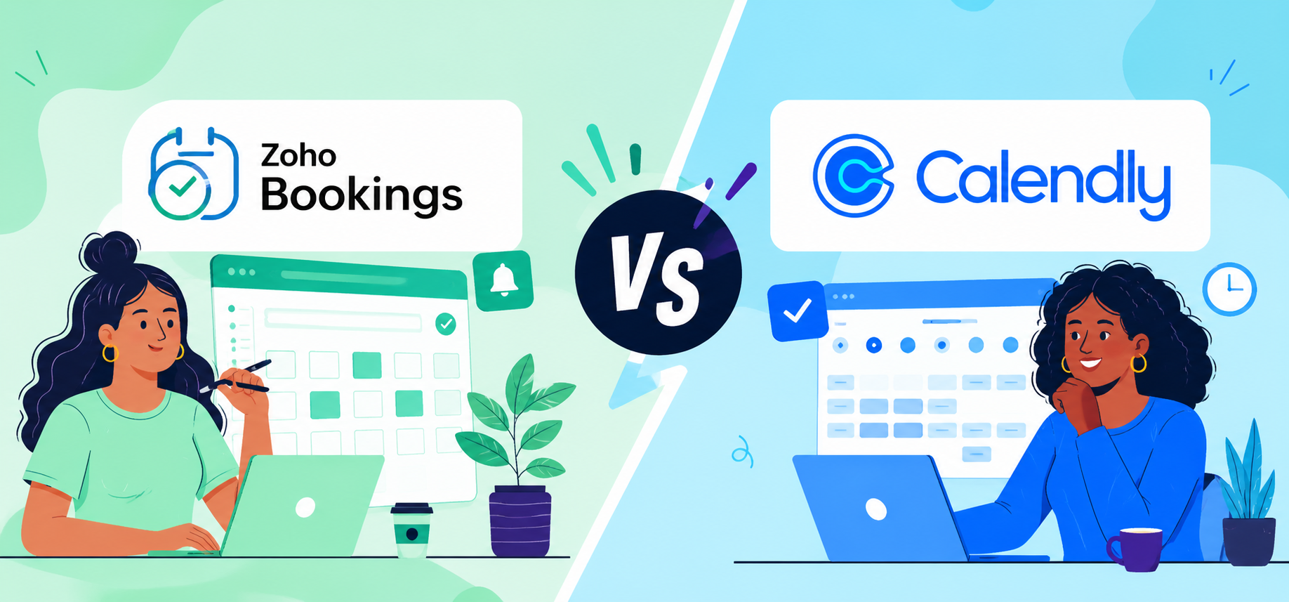 Zoho Bookings vs Calendly comparison