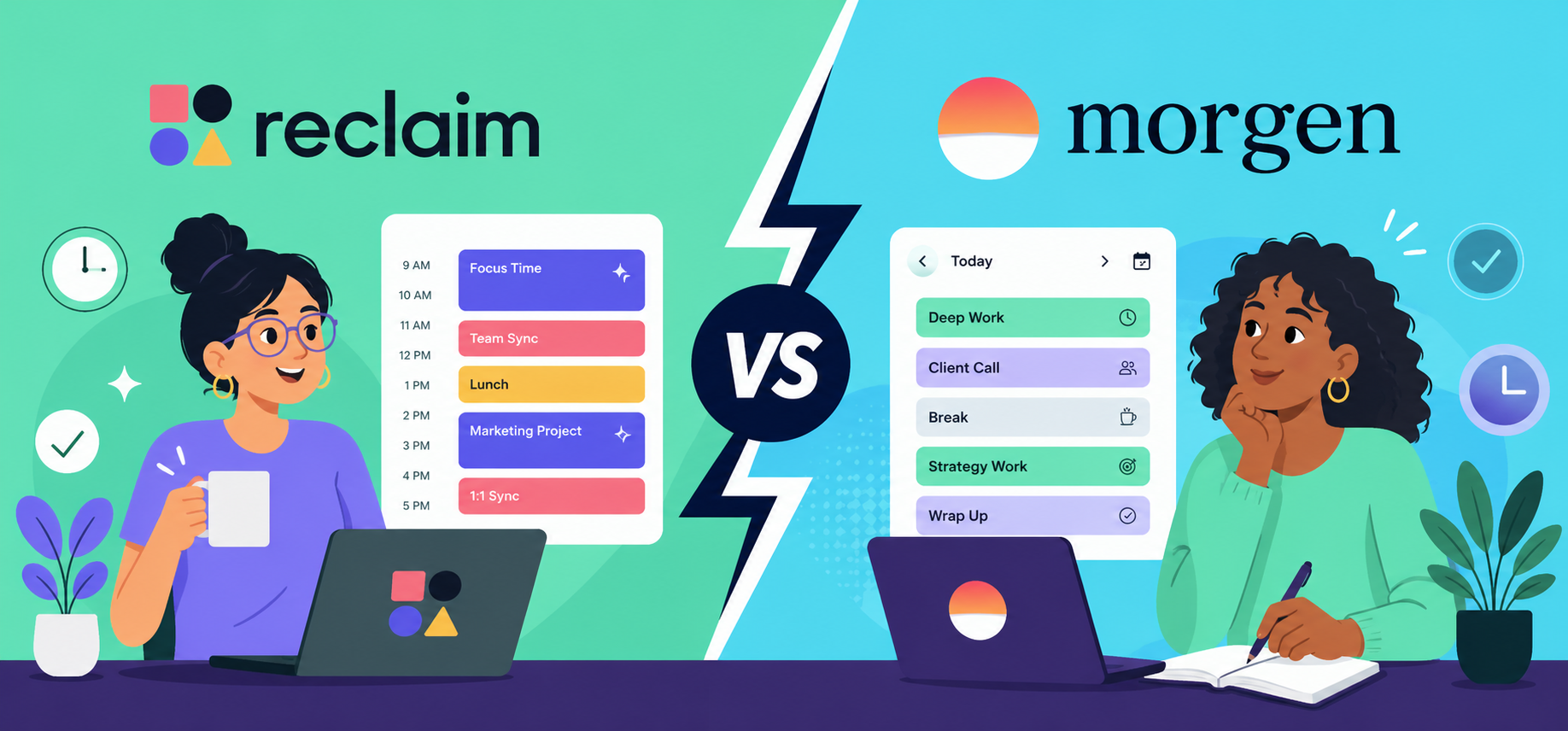 reclaim vs morgen