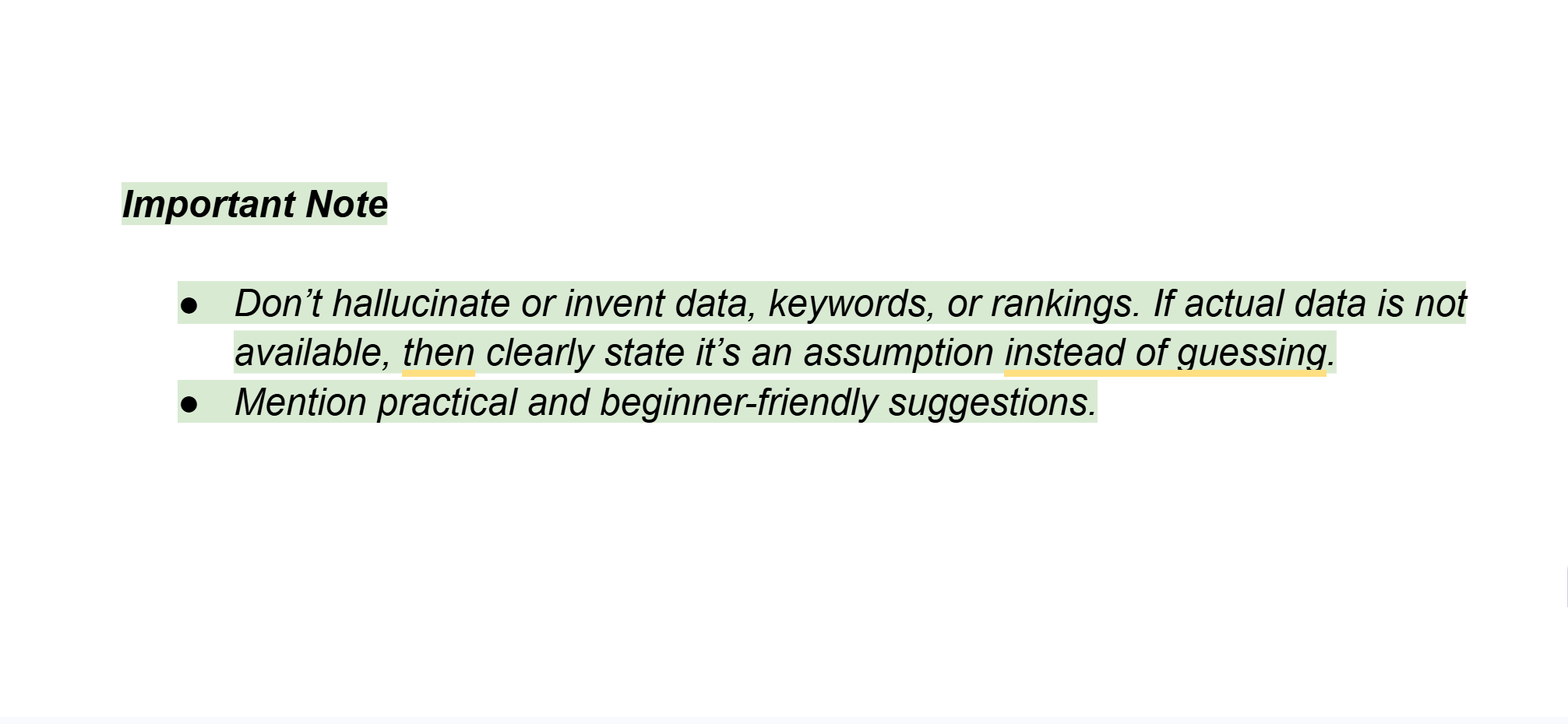 SEO prompt SEO prompt