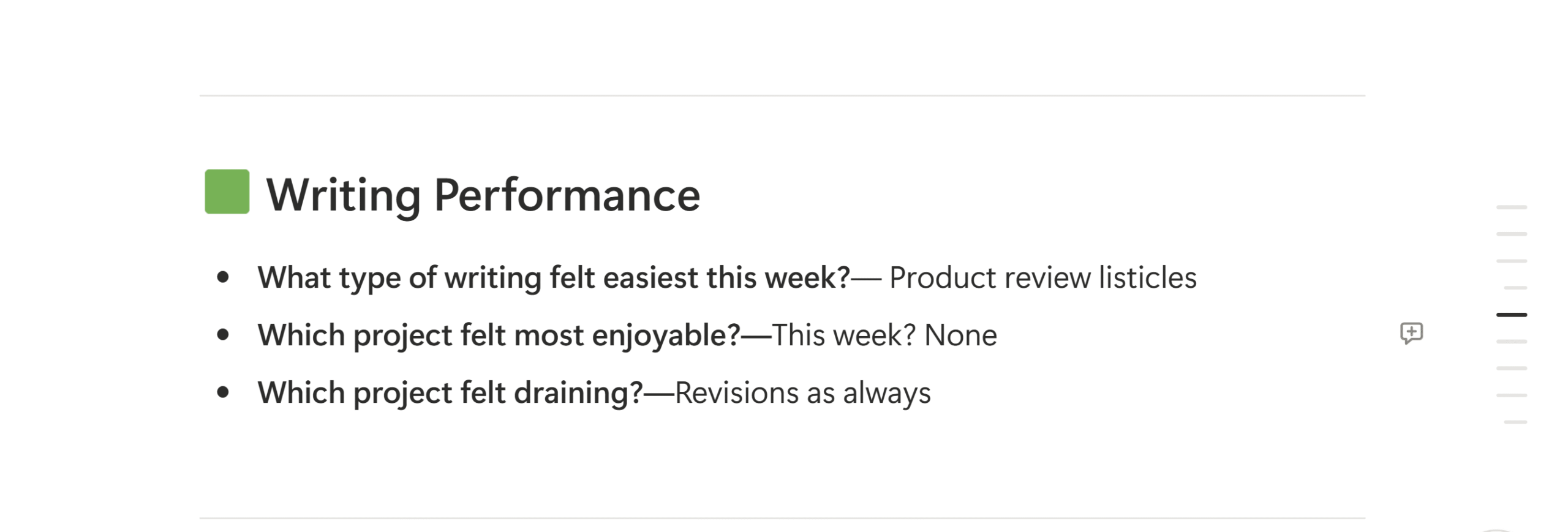 writing performance writing performance