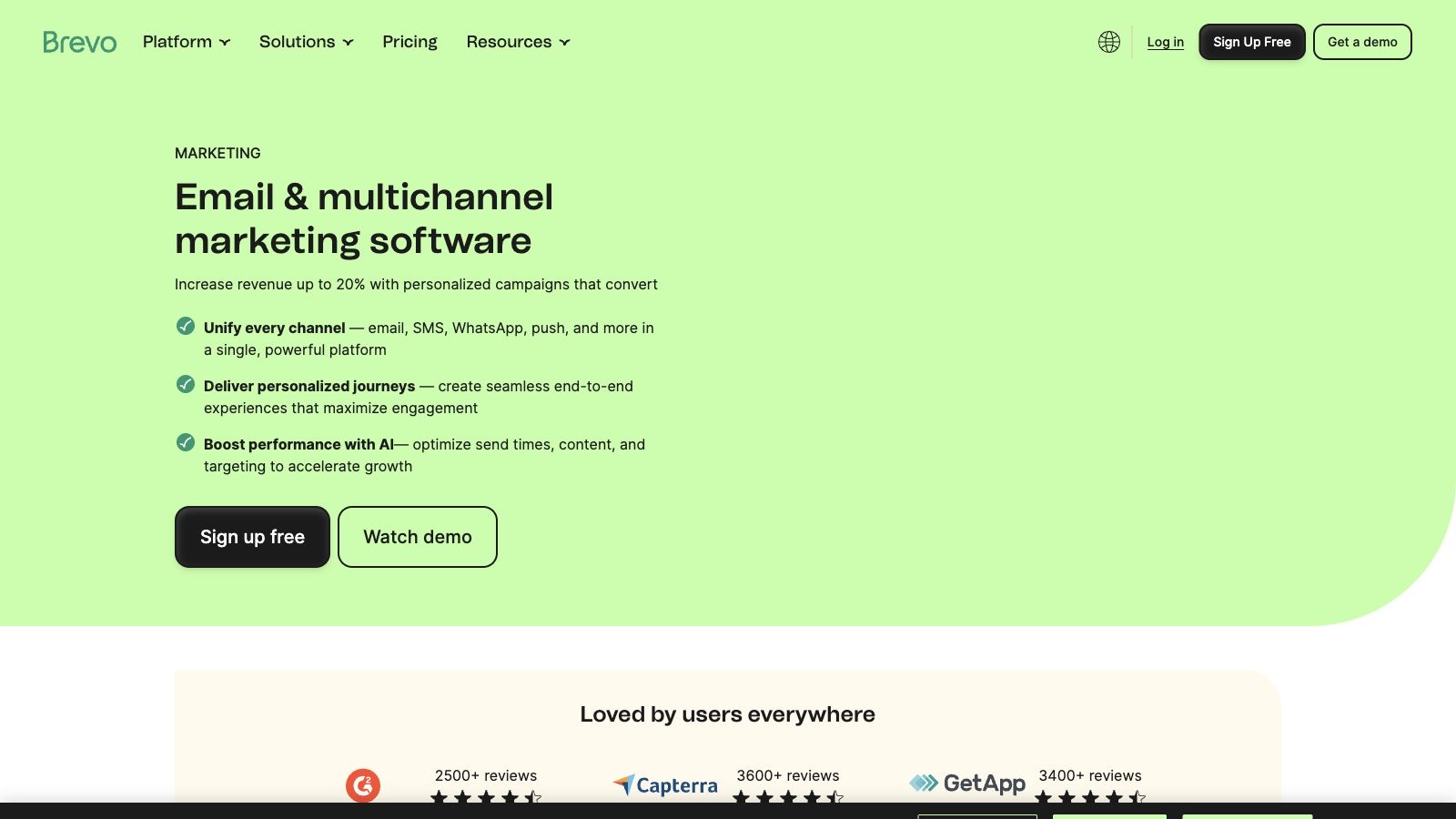 Brevo Marketing Platform Brevo email and multichannel marketing platform