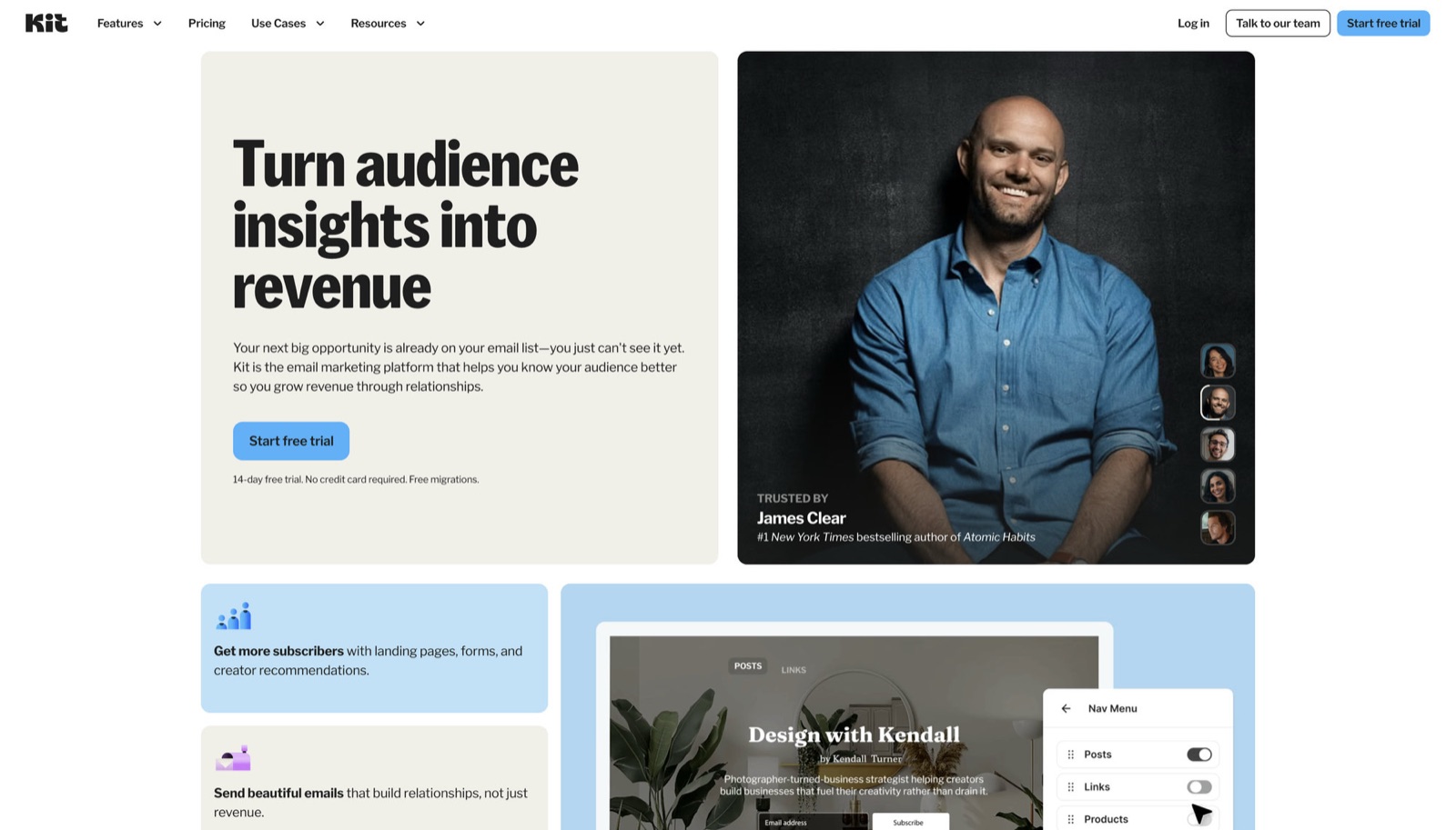 Kit Email Marketing Platform Kit email marketing platform for creators