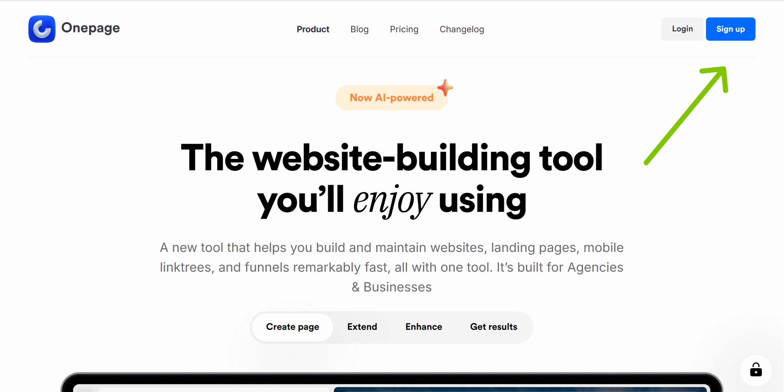 onepage signup onepage signup
