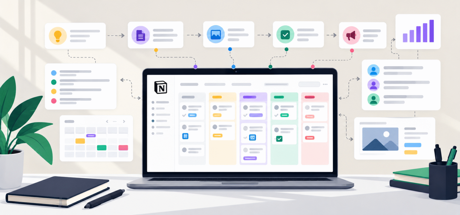 How to Build a Notion Content Ops Board for a Solo Team